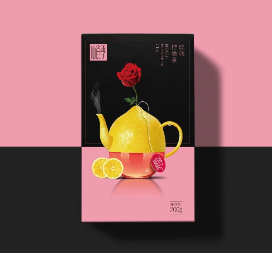 果茶彩盒包裝